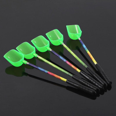 彩色不锈钢远投抛饵打窝勺打窝器三节伸缩抛饵器垂钓用品渔具批发|ru