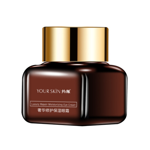 Elevate your skincare routine with the luxurious and hydrating lifting and firming eye cream that diminishes dark circles, crow's feet, and eye bags. This small brown bottle eye cream is crafted by the manufacturer for ultimate eye care.