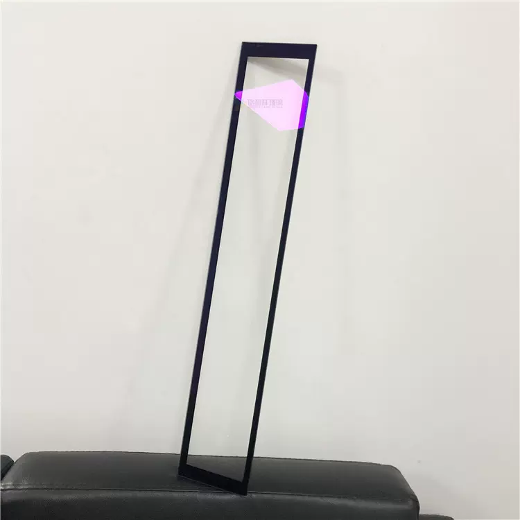 高透灯具玻璃面板 AR增透镀膜玻璃 双面增透AR玻璃含丝印厂家直销