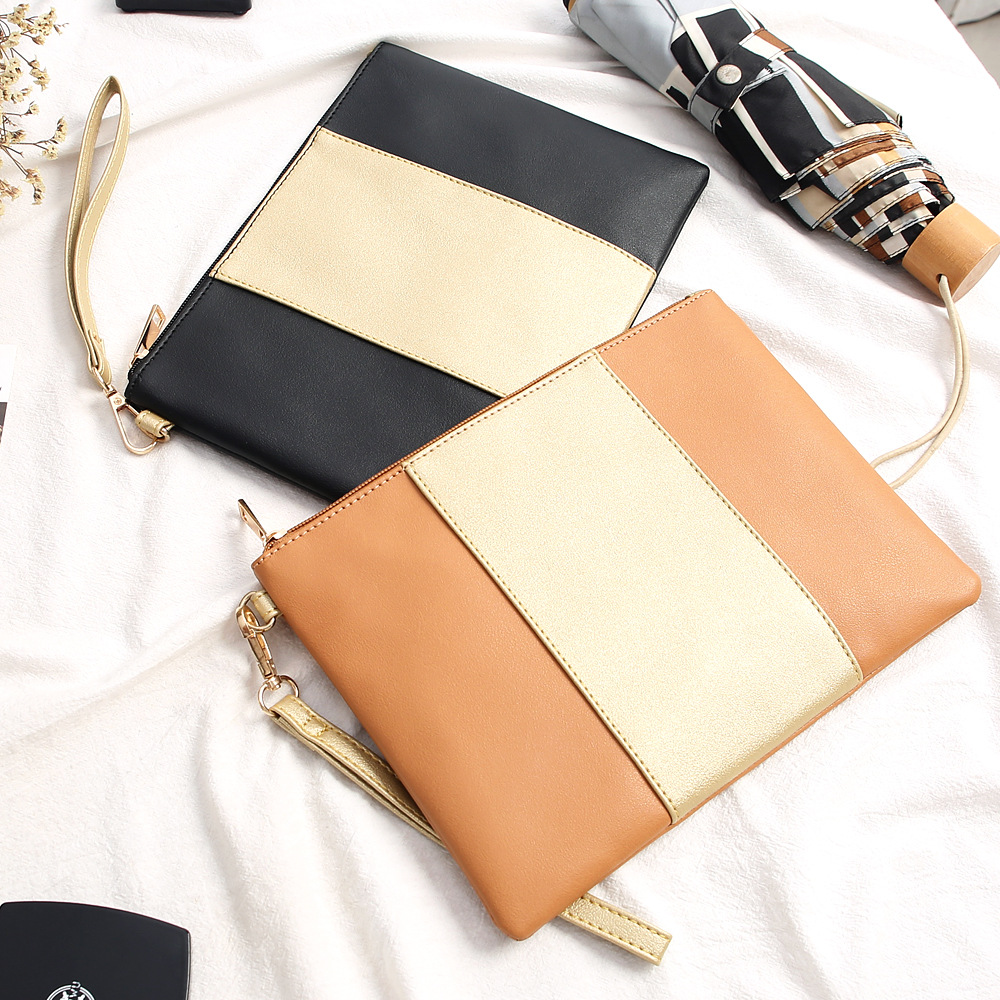 Women'S Small All Seasons Pu Leather Streetwear Clutch Bag