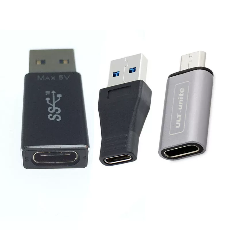 Адаптер Android 3.1 Type-C на USB3.0, переходник USB-C для подключения Micro5P, поворотная головка Type-C