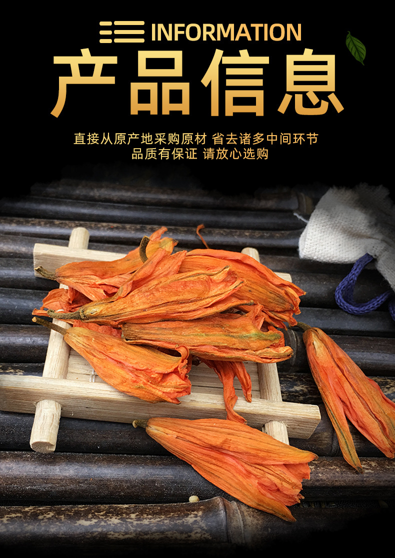 Dried Lily Flower Bai He Hua Loose Herbal Tea Ingredient 500g Bulk specifications