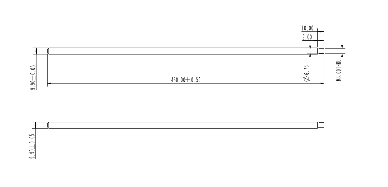N95口罩机配件KN95口罩机配件熔接座固定杆LJ-LT40-40007