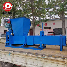 泡沫冷压块机 螺旋式压缩机 废旧彩钢板夹芯轻泡沫粉碎冷压成块机