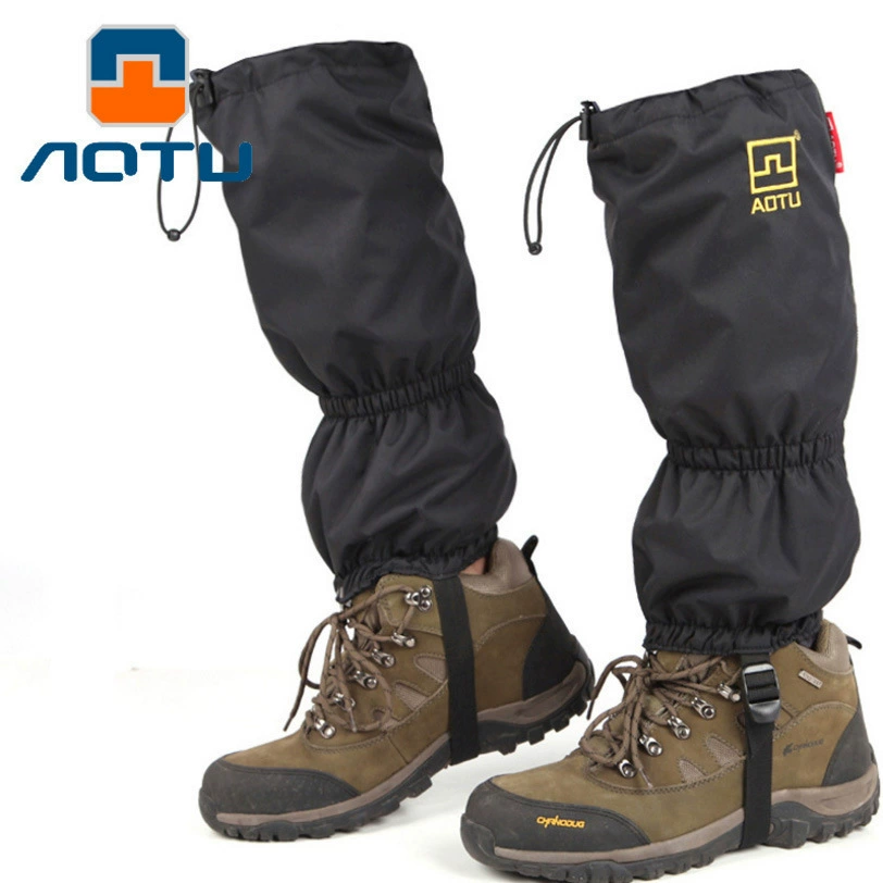 Открытый альпинистский снегостойкий чехол для обуви, пеший туризм, пустыня, пескозащитный чехол для обуви, ветрозащитный непромокаемый чехол для брюк, водонепроницаемый противоукушный Снежный чехол
