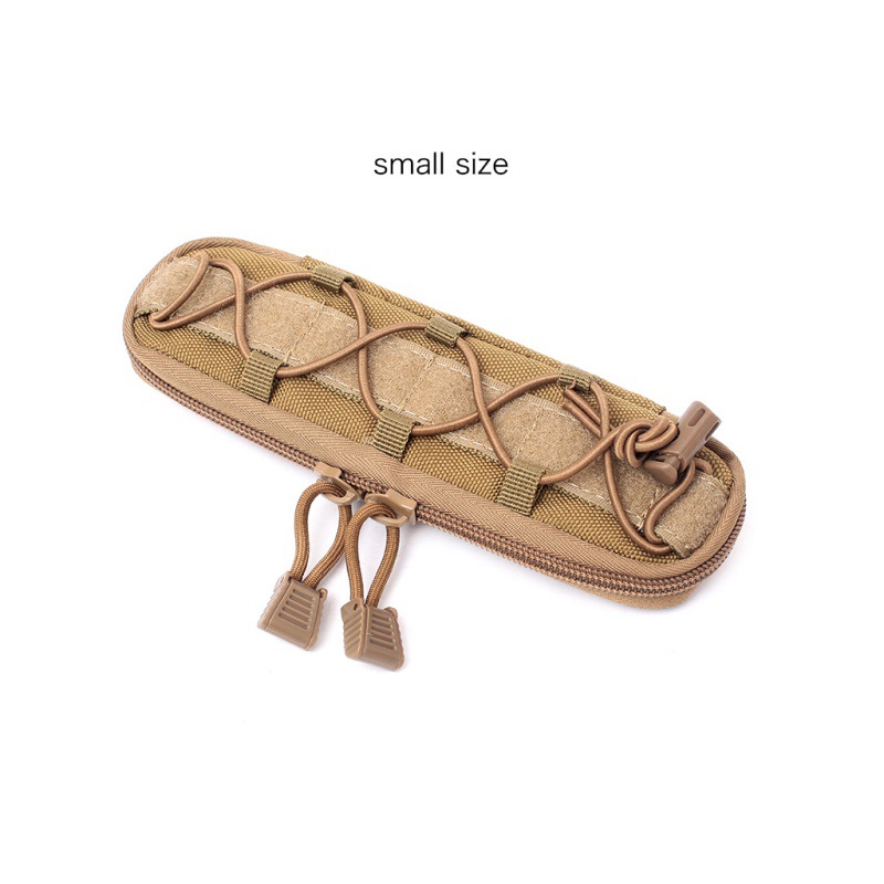 Al Aire Libre multi-función cuchillo manga molle sistema Kit al aire libre supervivencia cuchillo especial funda protectora bolsa de equipo