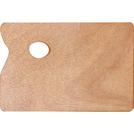 Central Fine Art Palette, Round Palette, Oil Painting Palette, Acrylic Palette, Wooden Palette