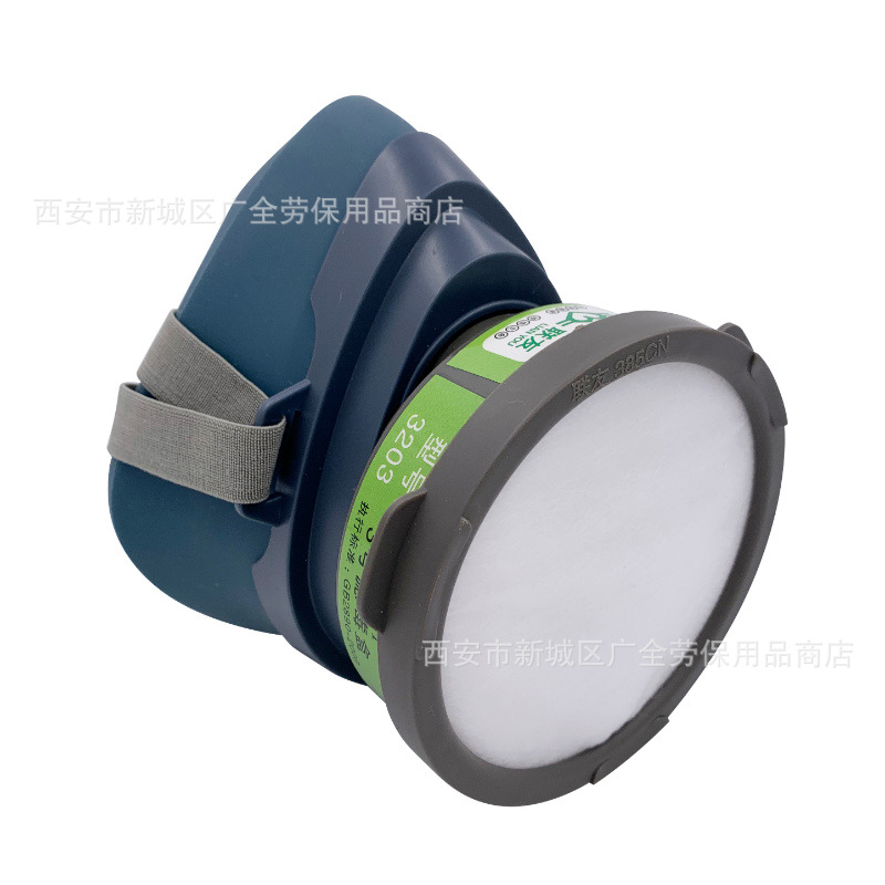 硅胶3900防毒口罩 喷漆化工打农药粉尘装修尘毒双防款防毒面具