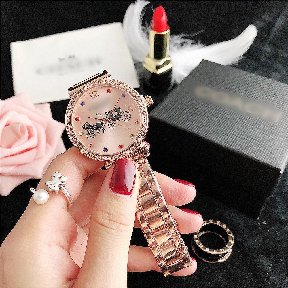 Pointer Display Type Single Folding Buckle Buckle Style Fashion Geometric Single Folding Buckle Quartz Women's Watches