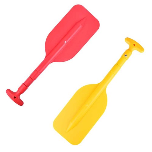【Cross-border】Amazon Outdoor Aluminum T-bar Paddle Water Sports Telescopic Portable Paddle