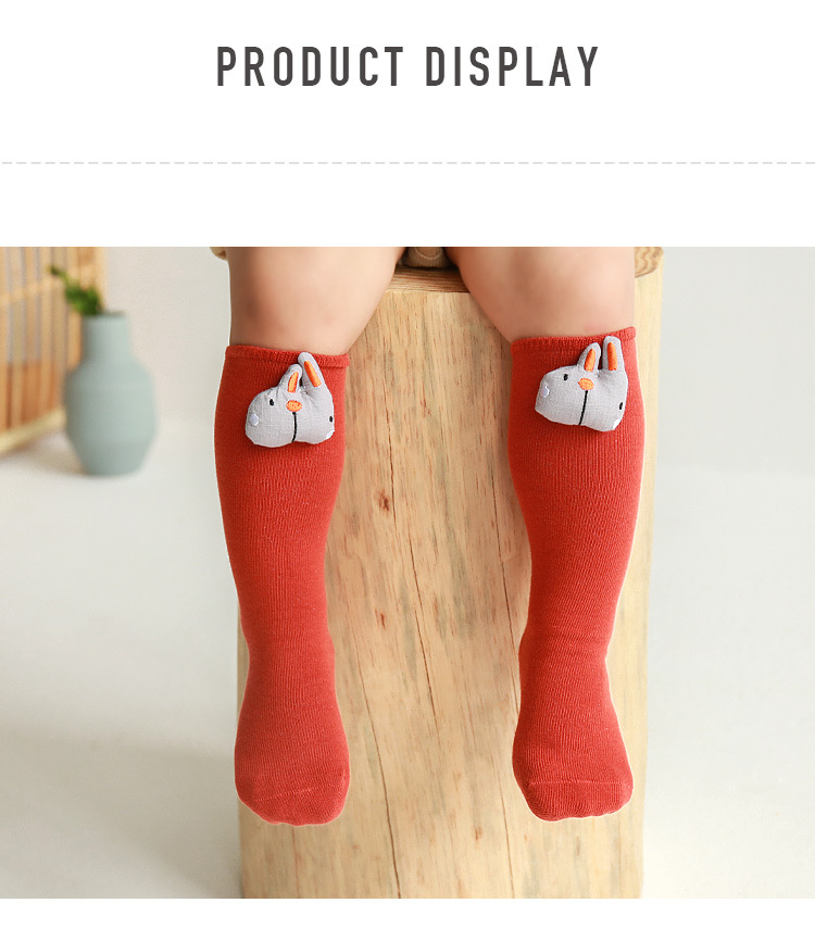 Children's Socks Autumn And Winter New Cartoon Doll Baby Stockings Tube Loose Cotton Socks Wholesale display picture 6