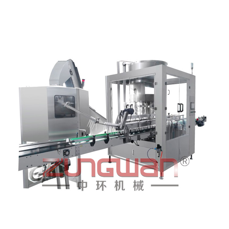 ZHSP-6全自动泵头盖旋盖机灌装机械29001982是20198中环ZHSP-6420
