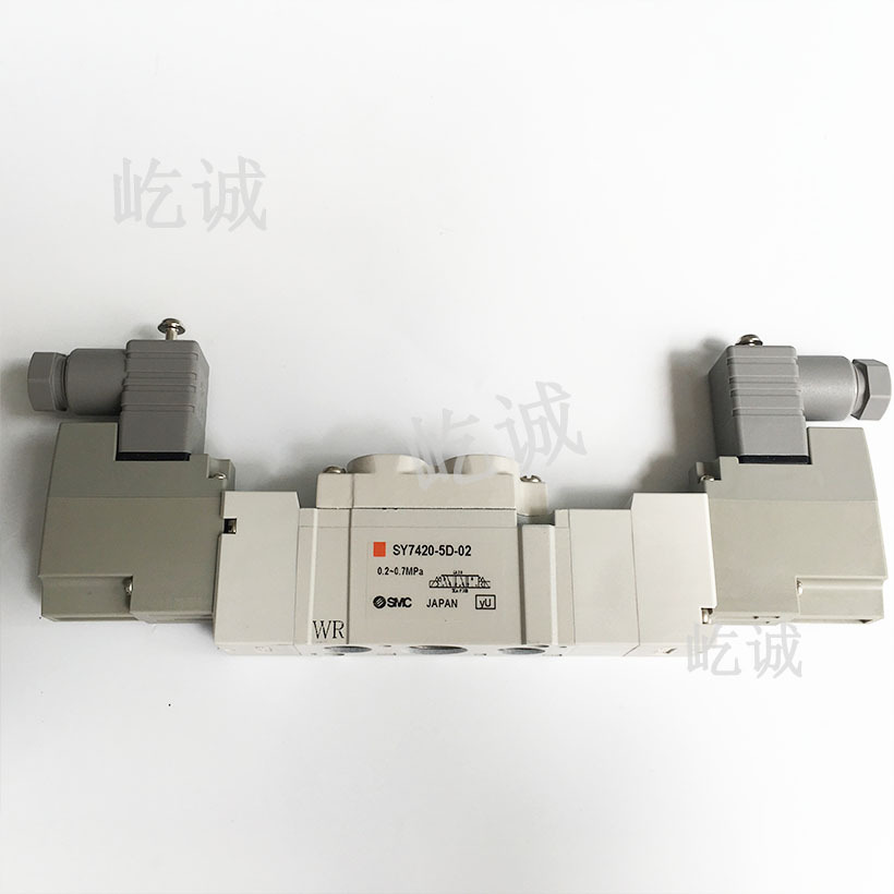 日本SMC电磁阀 SY7420-5D-02 5通直接配管型单体全新