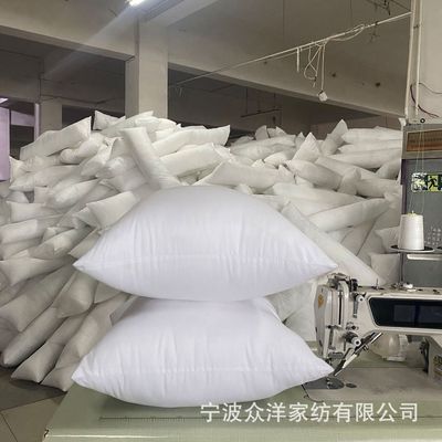 磨毛布抱枕芯批发 原生阻燃靠枕靠垫垫芯 长方形腰枕芯 床靠背芯|ru