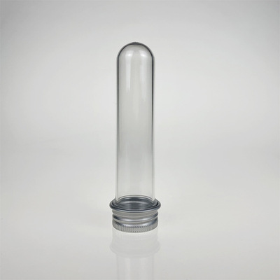 30ml Transparent cylindrical pet Tube bottle Mask Powder capsule candy Stationery Plastic bottles Cosmetics packaging materials