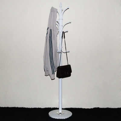 OEM customized Metal Iron art Coat rack to ground a living room bedroom Clothes hanger simple and easy Stands Clothes hanger 2086
