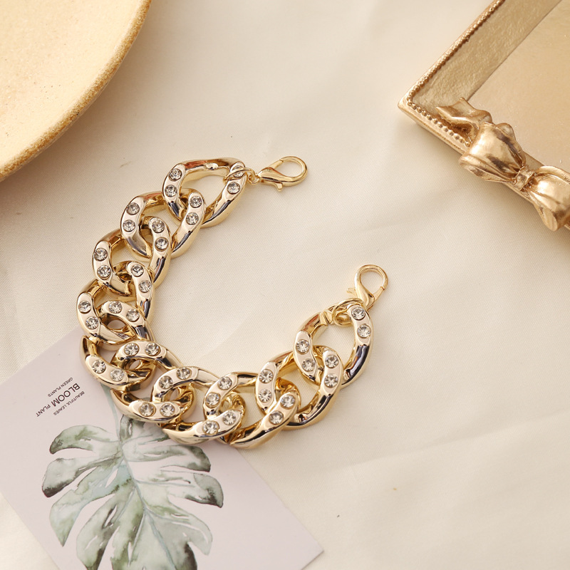 fashion creative full diamond necklace