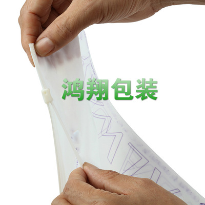 high-grade Underwear translucent Scrub Biodegradable Compost regenerate Degradation clothing Zipper bag customized
