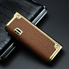 High -end business paste leather relief rush rushing lighter conventional full -time air -to -air dot cigar smoke fighting lighter wholesale