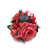 Hairgrip contains rose, cloth, crab pin, hair stick, hair accessory, Korean style, flowered, South Korea, new collection, wholesale