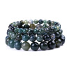 Cross border Foreign trade New 6 8 10mm bead size Aquatic herb agate Bracelet girl lovers Bracelet