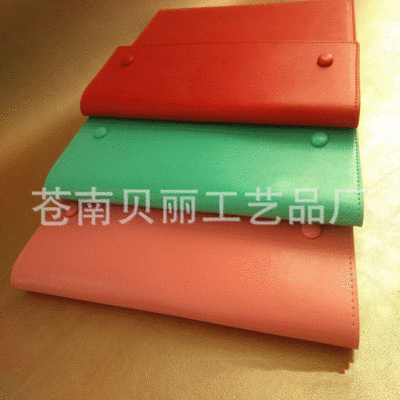 customized pu Conference packages Imitation leather PU Multi grid sandwich Super large A4 Meeting record Datagram Customized LOGO