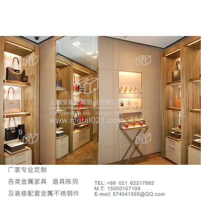 品牌店鋪裝修 商店裝修 不鏽鋼裝飾工程 金屬裝修工程