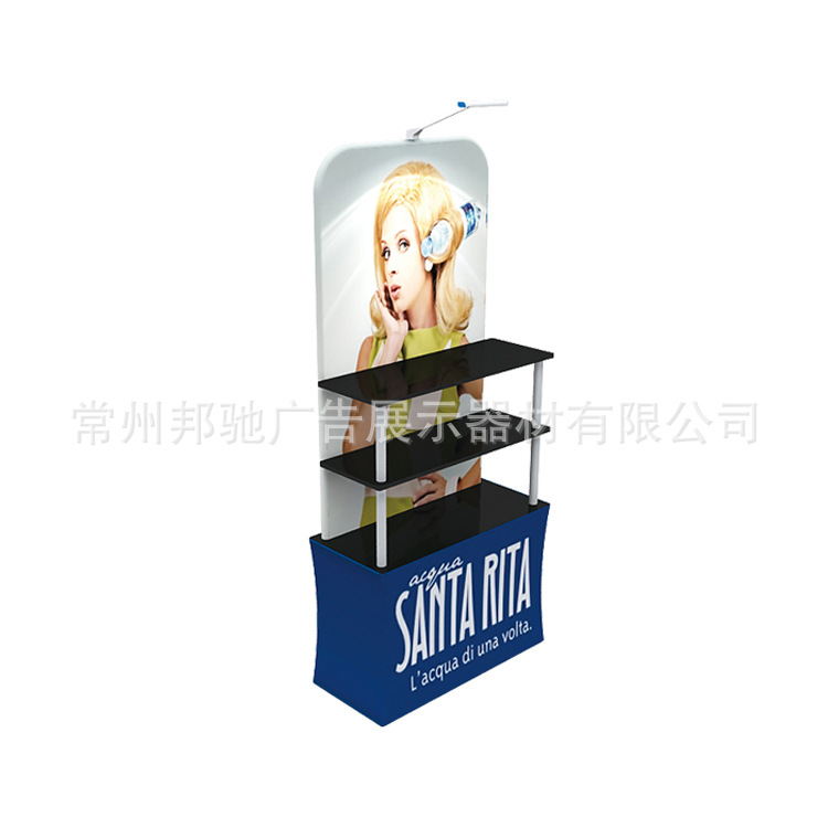 常州广告直销铝合金定制陈列架展会产品展示架超市促销商品陈列架