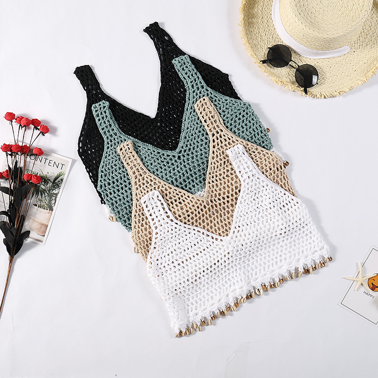 Fitness, Gym, Sports Occasion Wholesale Solid Color Apricot White Green Tank Tops
