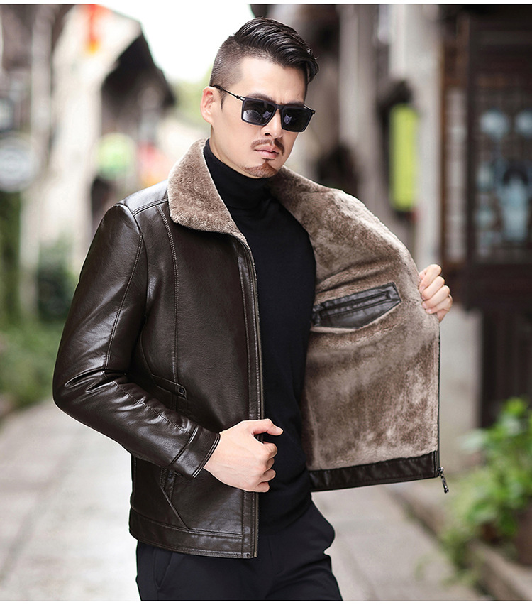 Veste en cuir homme - Ref 3443780 Image 18