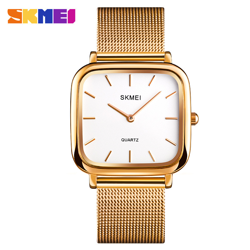 Skmei skmei mujer estudiante estilo coreano simple moda popular reloj mujer color tejido reloj de cuarzo 1555