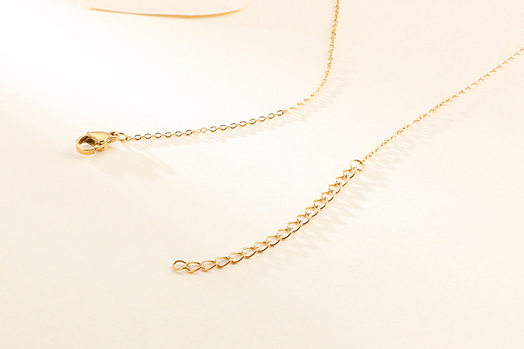 Stall Goods Live Supply Stainless Steel Cute Pet Kitty Necklace Female Fashion Creative Cat Ornament