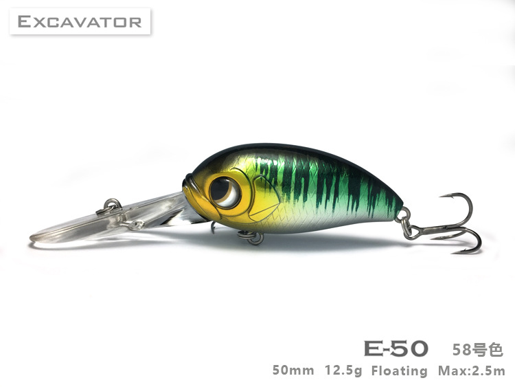 Sinking Crankbaits Fishing Lures Deep Running Crankbaits Fresh Water Bass Swimbait Tackle Gear