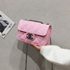 Summer shoulder bag, one-shoulder bag, chain, small bag, Korean style, Chanel style, chain bag