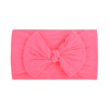 Fashionable children's headband with bow, soft nylon tights, European style, 20 colors