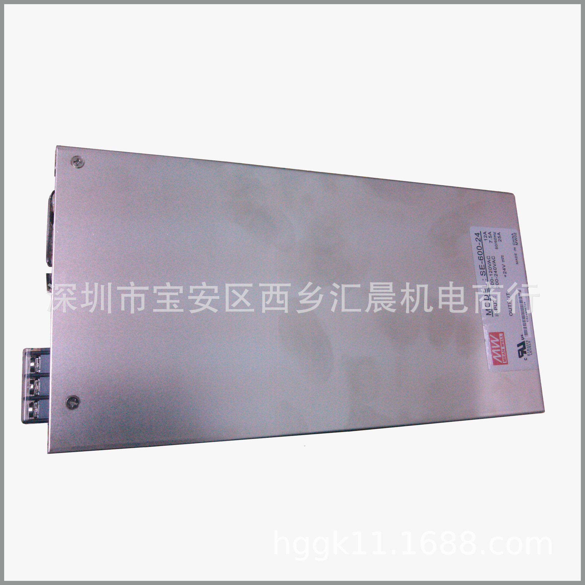 正品MEAN WELL台湾明纬开关电源SE-600-24