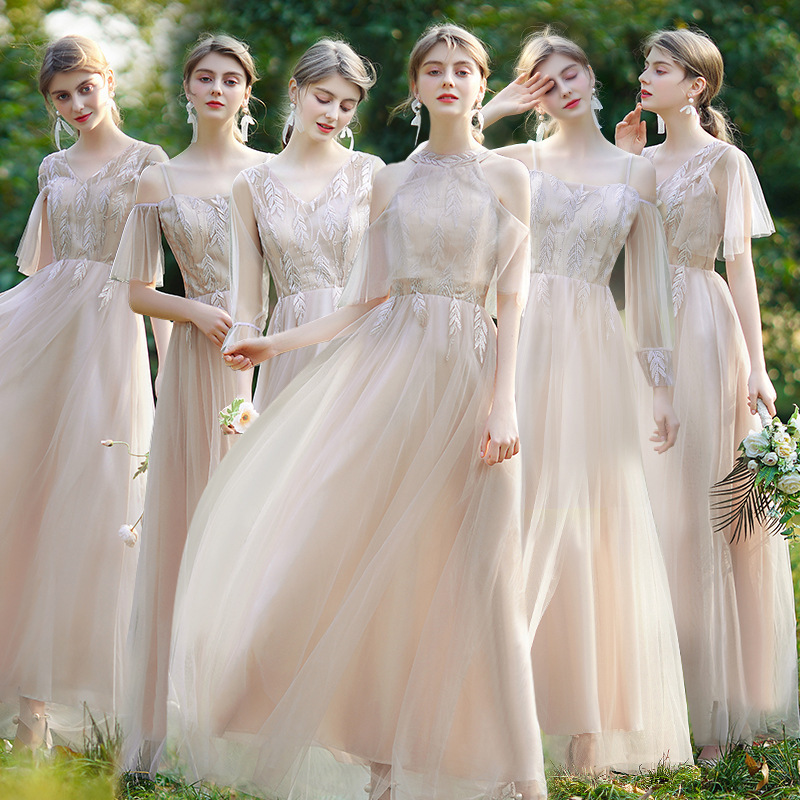 Bridesmaid Dress Wedding Bridesmaid Dress sister group graduation party evening dress