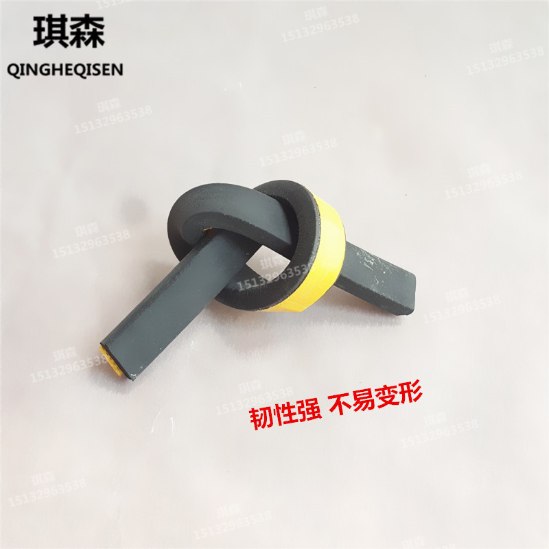EPDM发泡平板型配电箱柜自粘密封条矩形海绵条防撞防尘防震密封条