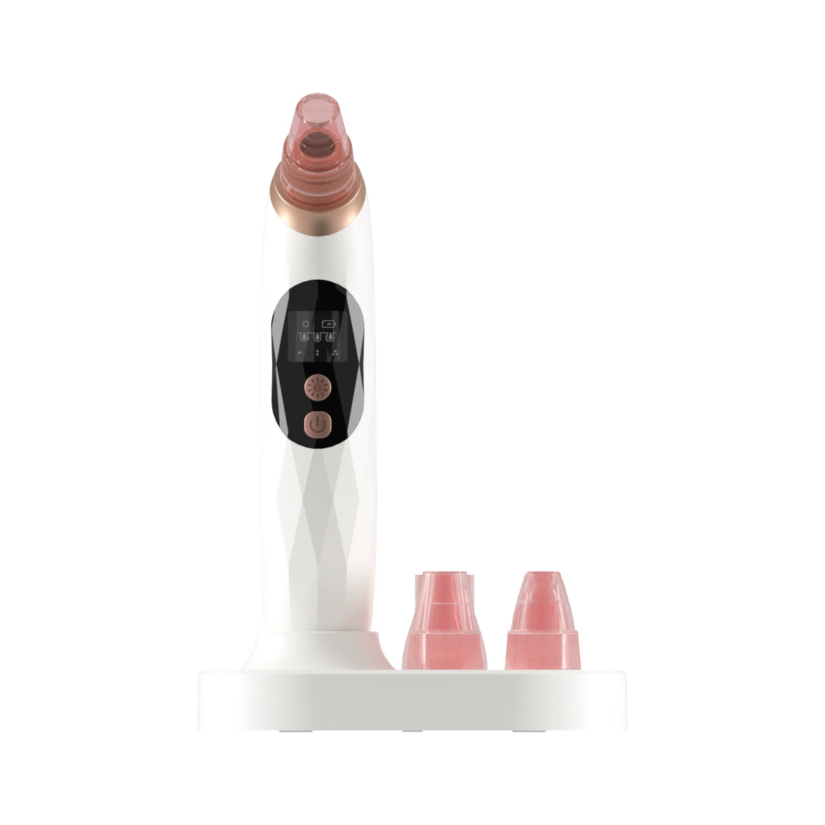 Устройство для чистки пор Blackhead Remover (KS-20012) — портативный вакуумный очиститель пор, USB-перезаряжаемый, силиконовые насадки