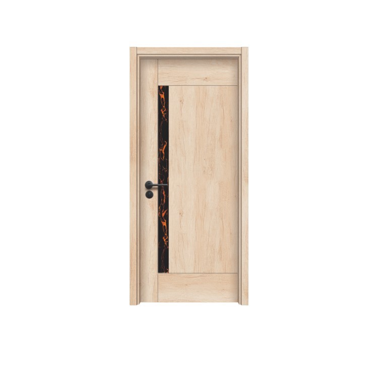 Puerta de madera de aluminio fábrica puerta sin marco puerta del dormitorio una puerta a la puerta superior traje puerta invisible puerta plana puerta de cristal de carbono ecológico