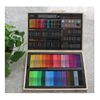 Fine Arts children Crayons suit Oil painting stick crayon customized Gift box pupil Stationery Package Wooden box Winchance gift