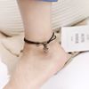 Retro black woven ankle bracelet suitable for men and women for beloved, Mori, internet celebrity