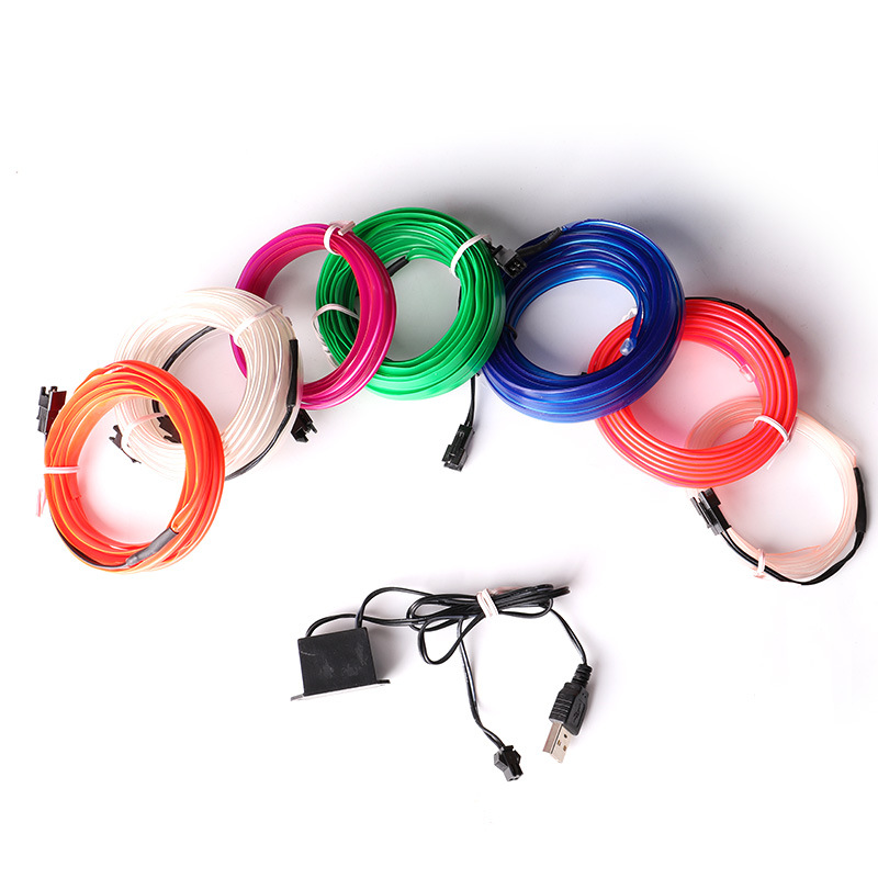 汽车单色冷光线氛围灯