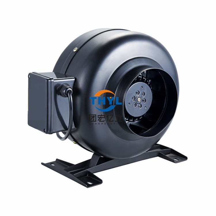 220V离心风机TSK-100/125/150/160/200/250/315圆形管道离心风机