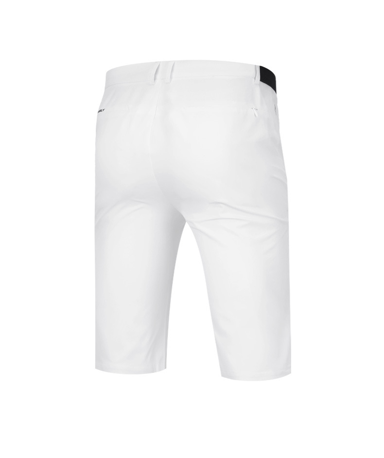 Quần short golf nam PGM ống giữa co giãn thoáng khí — KUZ076 màu xám, KUZ076 màu trắng, KUZ076 màu đen chi tiết 13