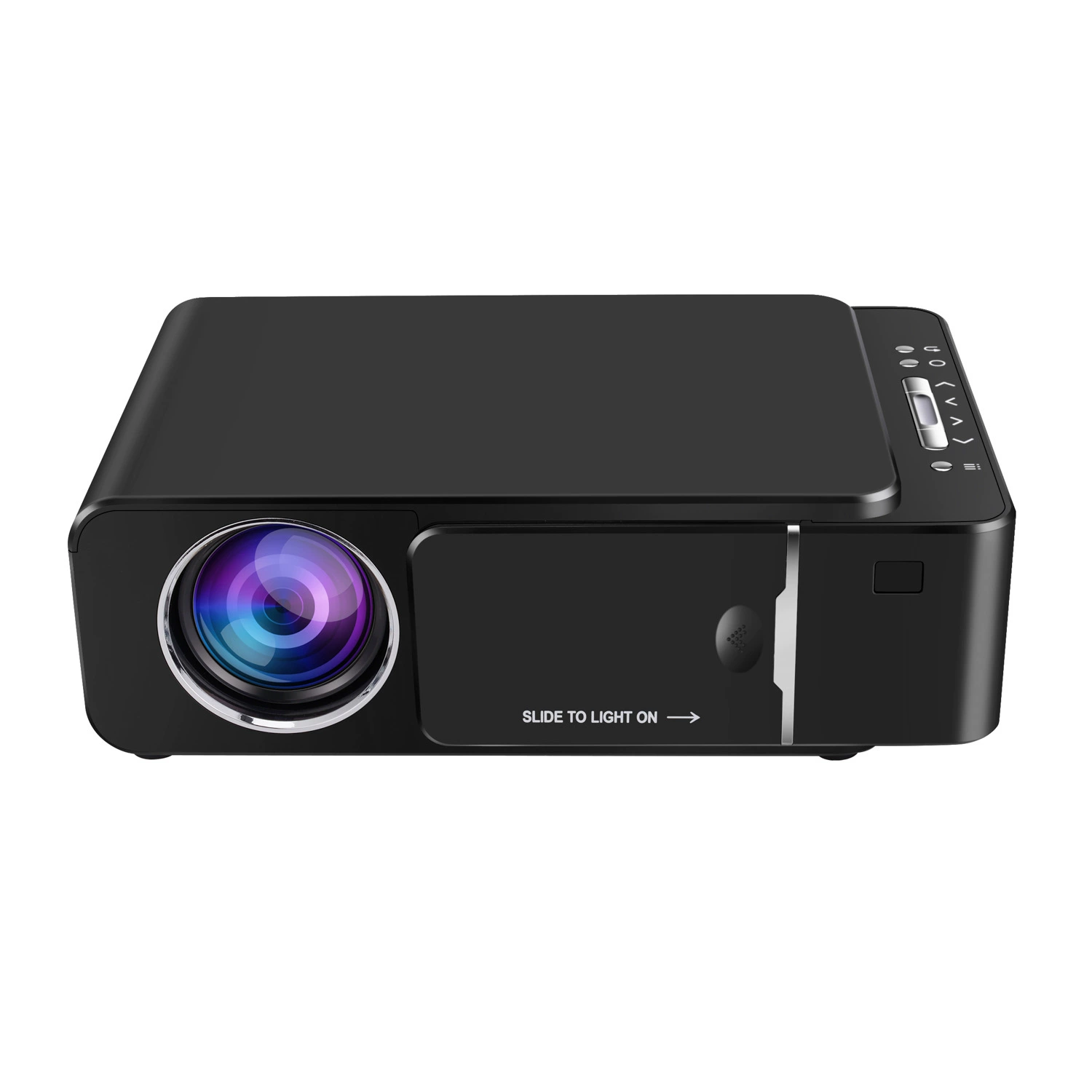 Фабричная цена кросс-бордер горячие продажи 720P HD проектор с черным LCD LED на той же версии экрана VH200