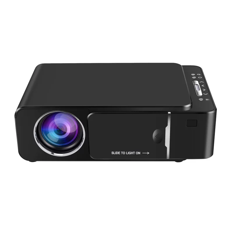 Фабричная цена кросс-бордер горячие продажи 720P HD проектор с черным LCD LED на той же версии экрана VH200