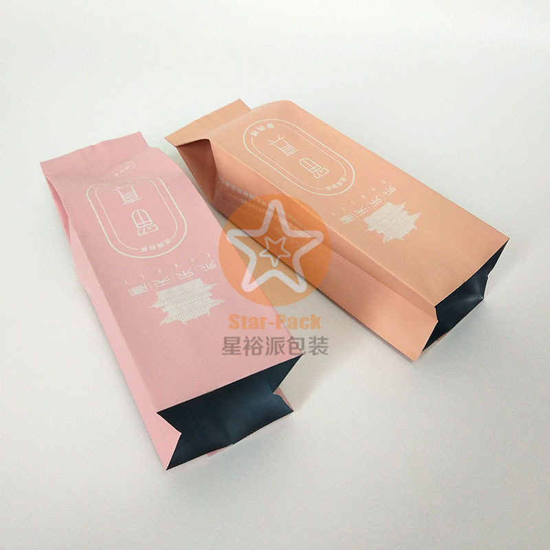 新品哑光加厚质感手工岩茶茶叶袋 一次性茶叶小泡袋中封铝箔袋