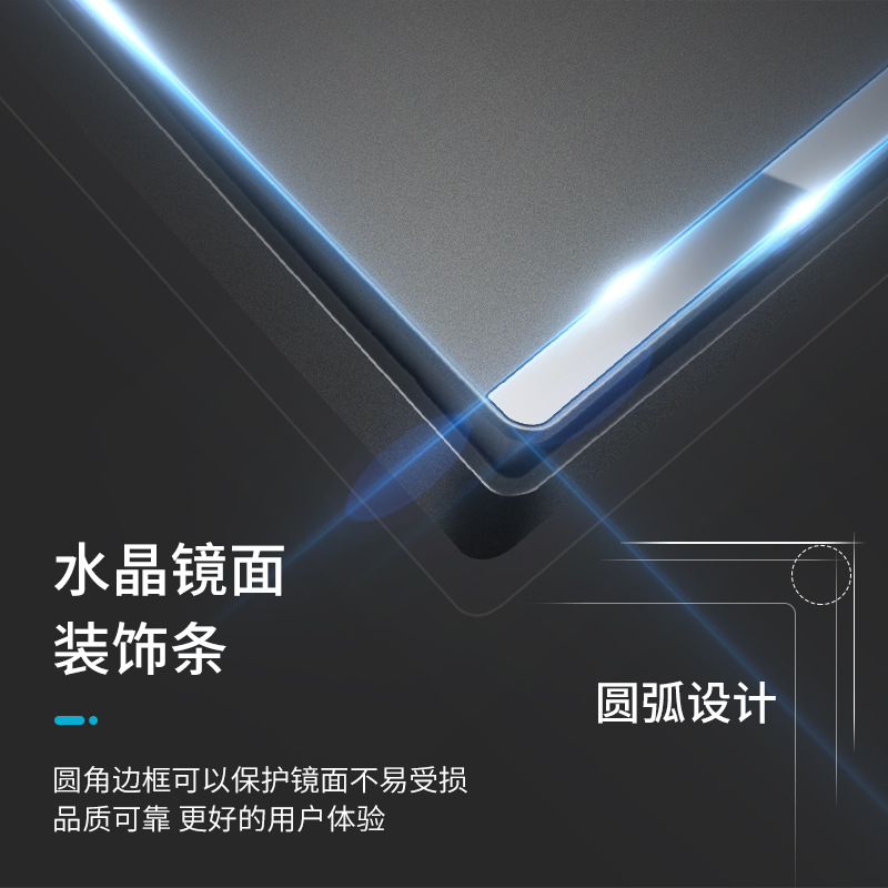 International Electric 86 Type Home Gray with USB Panel Power Concealed Installation 16A One-Open Five-Hole Switch Socket Black 