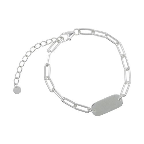 Bracelet for women ins niche design simple cold style 925 silver Korean version personalized student hand jewelry trend